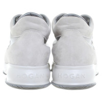 Hogan Baskets en gris argenté