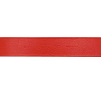 Alexander McQueen Gürtel aus Leder in Rot