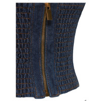 Magda Butrym Top Jeans fabric in Blue