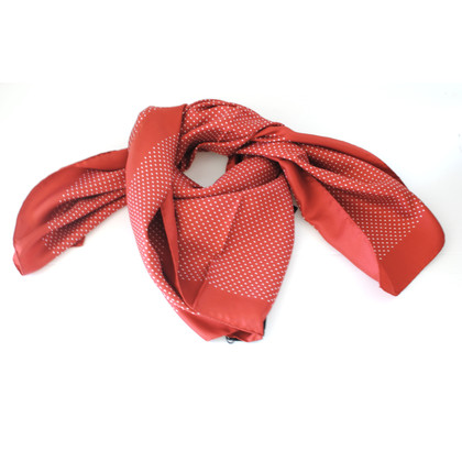 Saint Laurent Scarf/Shawl Silk in Red