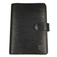 Louis Vuitton "Agenda Fonctionnel PM EPI leather" in nero 