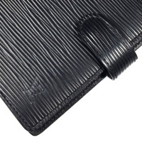 Louis Vuitton "Agenda Fonctionnel PM EPI leather" in nero 