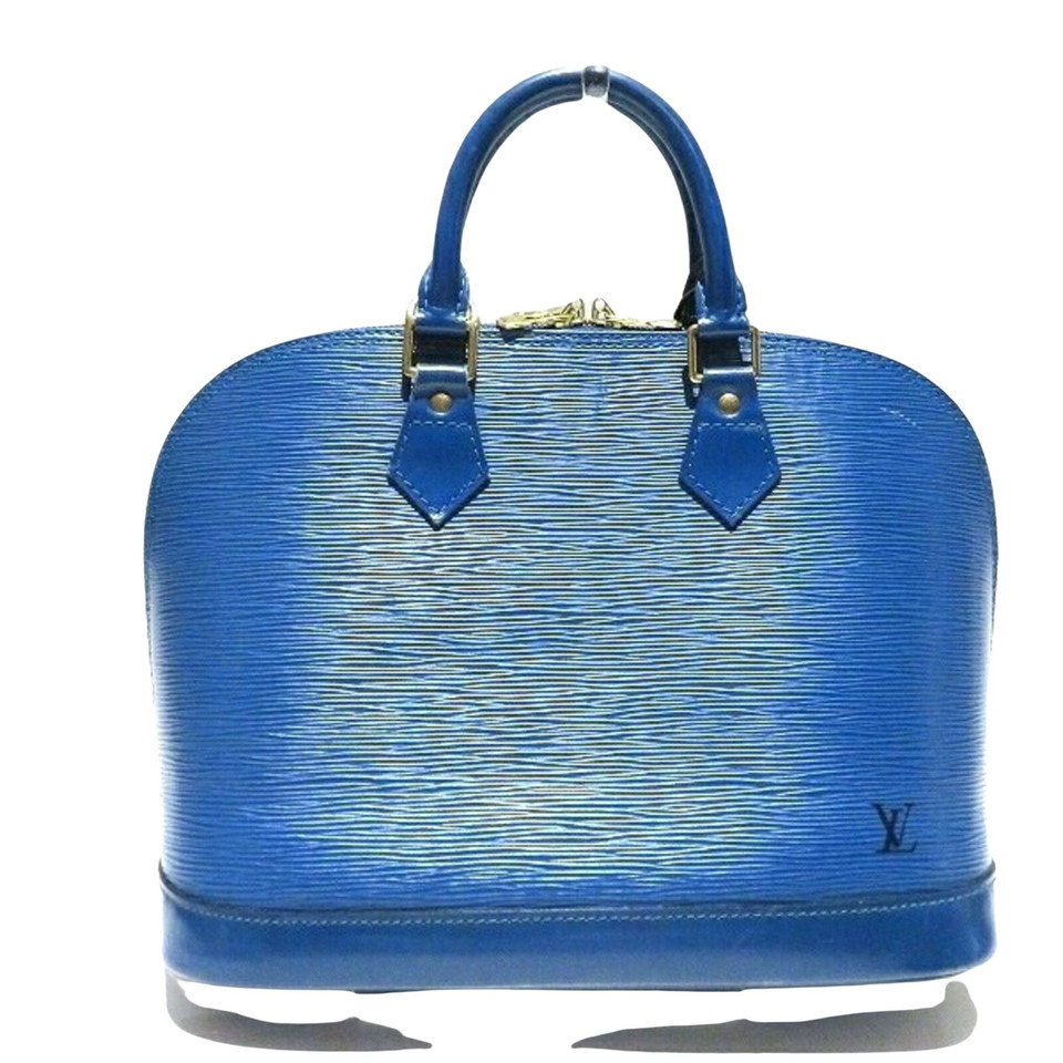 Louis Vuitton Alma in Pelle in Blu