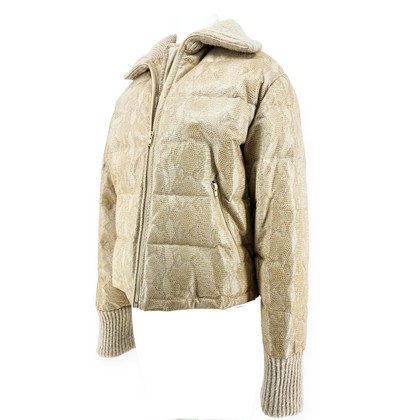 Iceberg Jacket/Coat Leather in Beige
