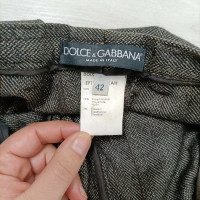 Dolce & Gabbana Hose aus Wolle in Grau