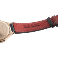 Paul Smith Horloge Leer in Zwart