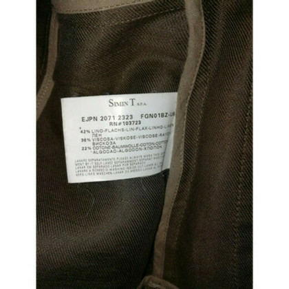 Emporio Armani Jacket/Coat in Brown