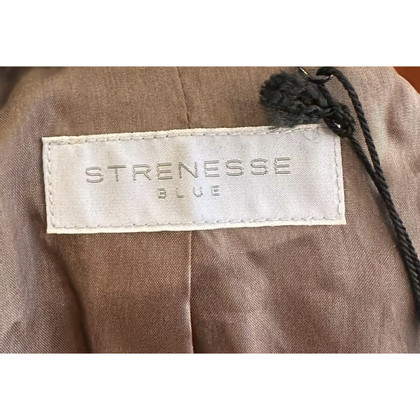 Strenesse Blue Suit Suede in Taupe