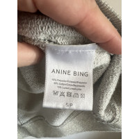 Anine Bing Top en Coton en Gris