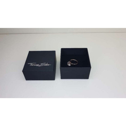 Thomas Sabo Ring Zilver in Wit