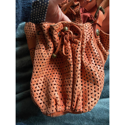 Gerard Darel Handbag Leather in Orange