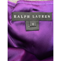 Ralph Lauren Black Label Vestito in Seta in Viola