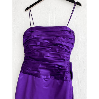 Ralph Lauren Black Label Kleid aus Seide in Violett