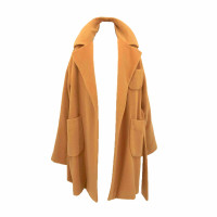 Gucci Jacke/Mantel aus Wolle in Orange