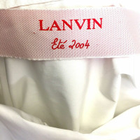 Lanvin Jas/Mantel Linnen in Wit