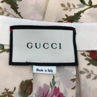 Gucci Rock aus Seide in Weiß