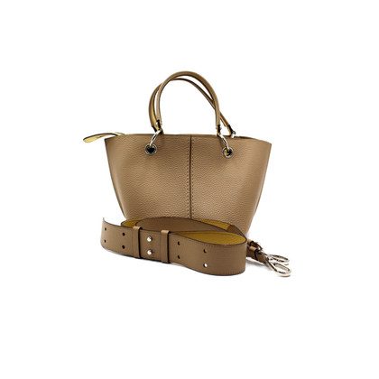 Tod's Shopper Leather in Cream