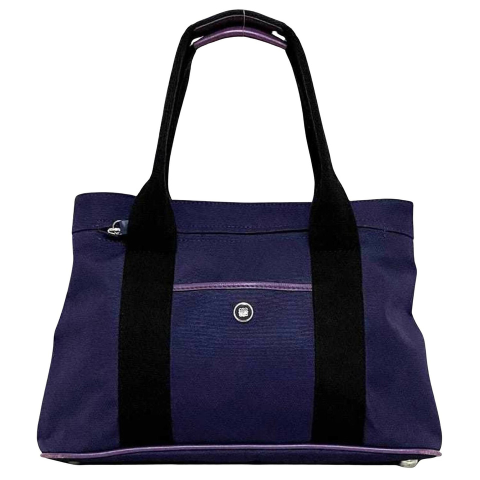 Loewe Tote Bag aus Canvas in Violett