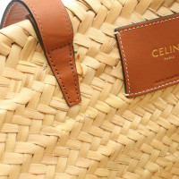 Céline Shoulder bag Leather in Beige
