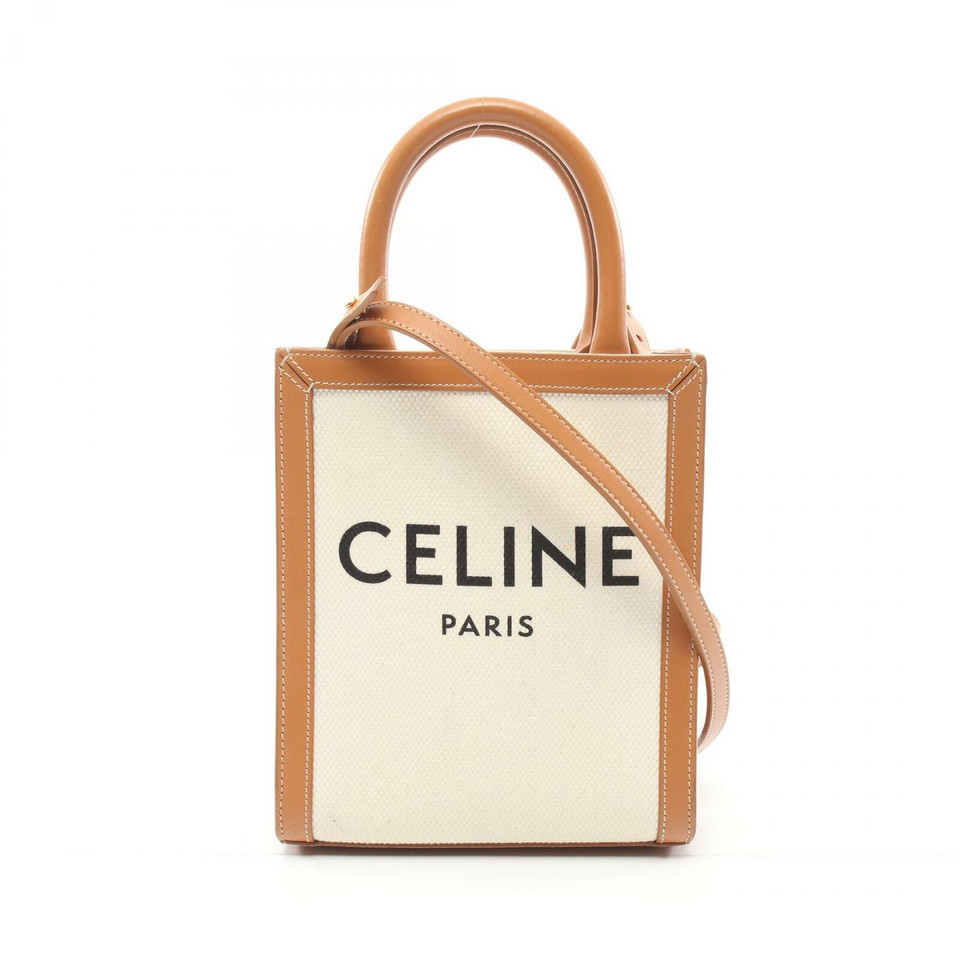 Céline Handbag Leather in Yellow