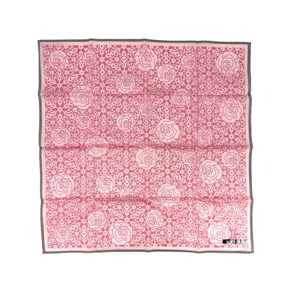 Yves Saint Laurent Schal/Tuch aus Baumwolle in Rosa / Pink