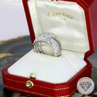 Cartier Ring aus Weißgold in Gold