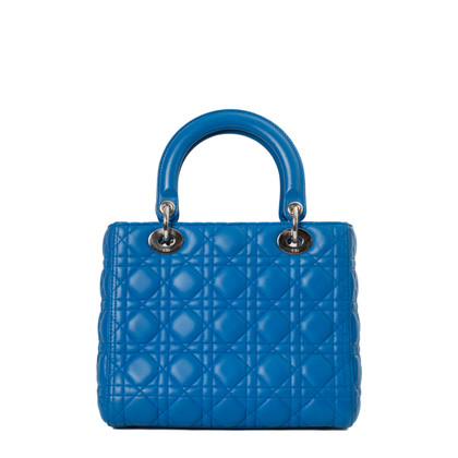 Dior Lady Dior Leather in Blue