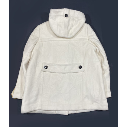 Burberry Jas/Mantel Wol in Wit