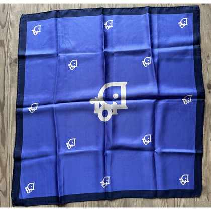 Dior Schal/Tuch aus Seide in Blau