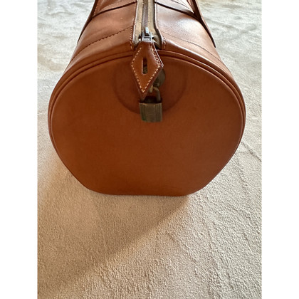 Hermès Travel bag Leather in Brown