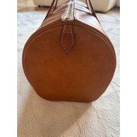 Hermès Travel bag Leather in Brown