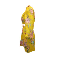 Zimmermann Kleid aus Leinen in Gelb