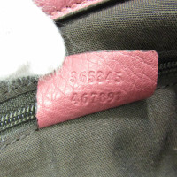 Gucci Bamboo Bag Leather in Fuchsia