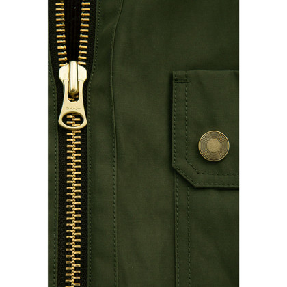 Gant Jacke/Mantel aus Baumwolle in Grün