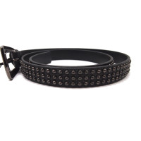 Orciani Belt Leather in Black