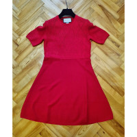 Gucci Kleid aus Wolle in Rot