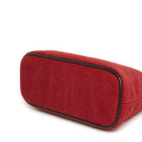 Hermès Clutch Bag Wool in Red