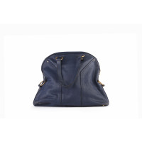 Yves Saint Laurent Tote bag in Pelle in Blu