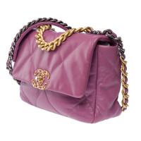 Chanel Shoulder bag Leather in Violet