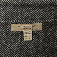 Burberry Jupe de laine gris