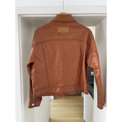 Msgm Jacket/Coat in Brown
