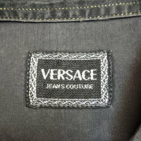 Versace Top en Coton en Gris