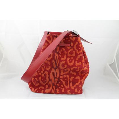 Salvatore Ferragamo Shoulder bag Leather in Red