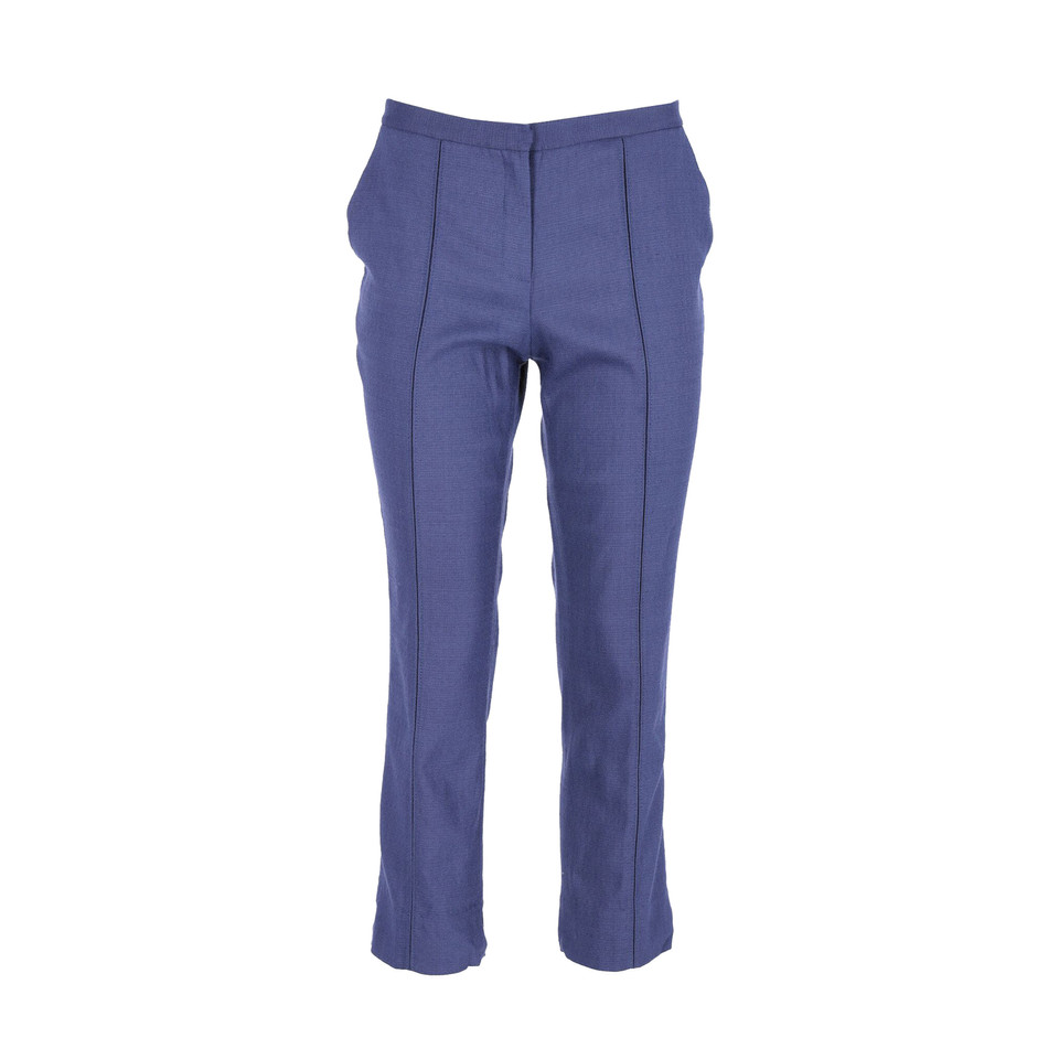 Diane Von Furstenberg Paire de Pantalon en Viscose en Bleu