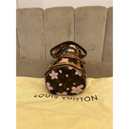 Louis Vuitton Handtasche aus Leder in Ocker