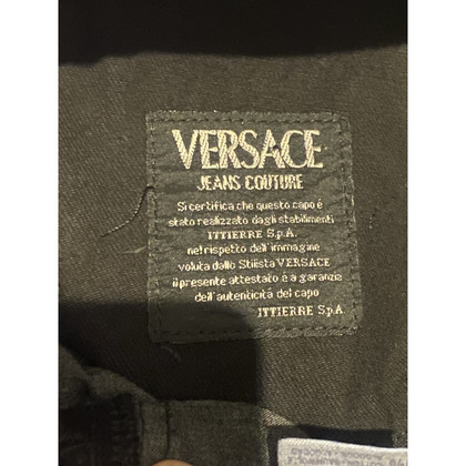 Versace Jeans en Denim en Noir
