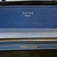 Céline Luggage Leer in Blauw