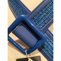 Max Mara Cintura in Pelle in Blu
