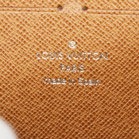 Louis Vuitton Masters Zippy Wallet Leer in Bruin