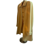 Escada Jacke/Mantel aus Baumwolle in Gelb